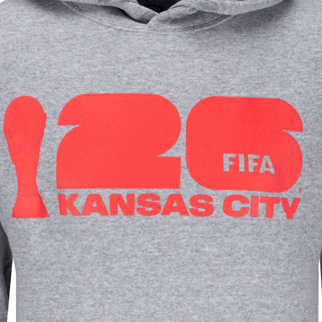 FIFA World Cup 2026™  Kansas City Grey Hoodie - Unisex