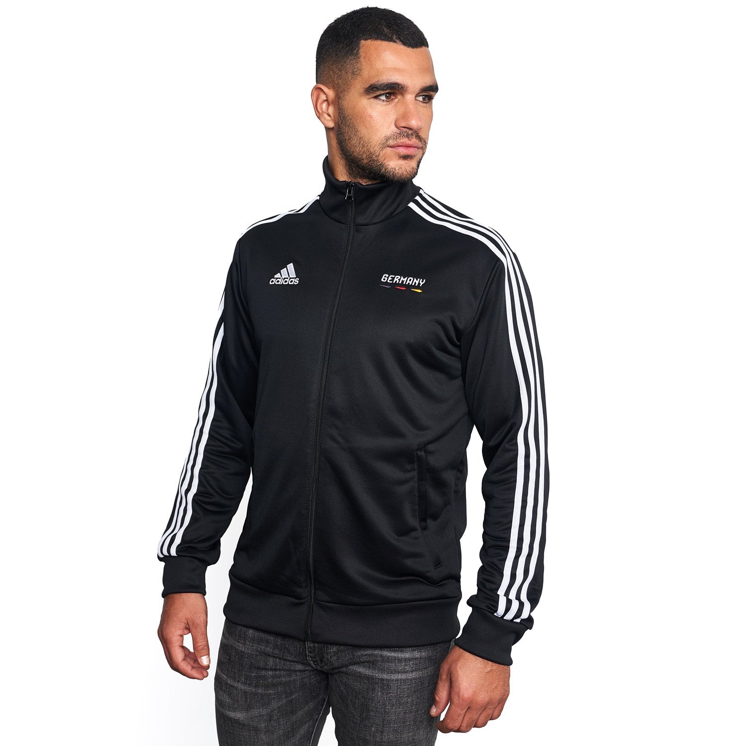 Germany Track Top Black - Men's