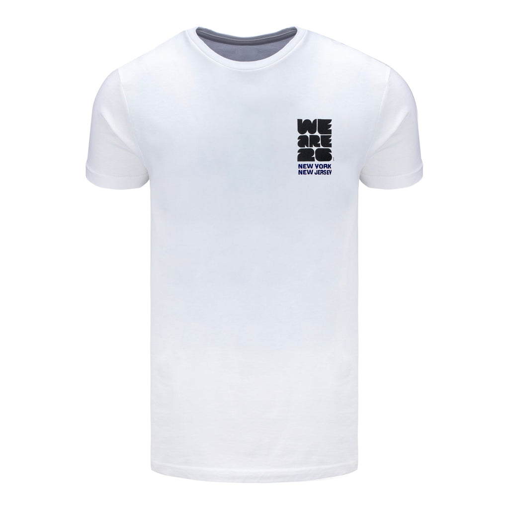 FIFA World Cup 2026™  New York New Jersey White T-Shirt - Unisex