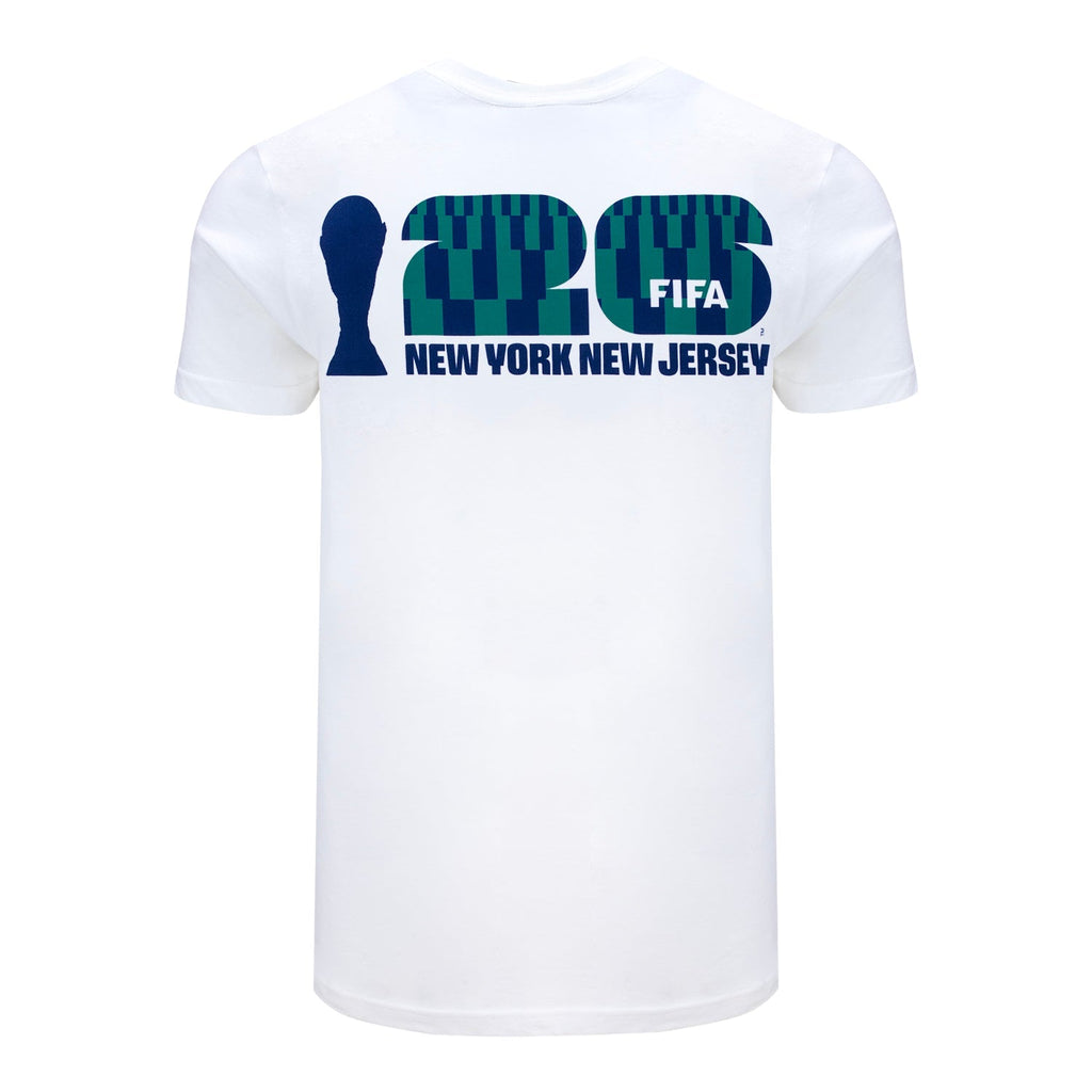 FIFA World Cup 2026™  New York New Jersey White T-Shirt - Unisex
