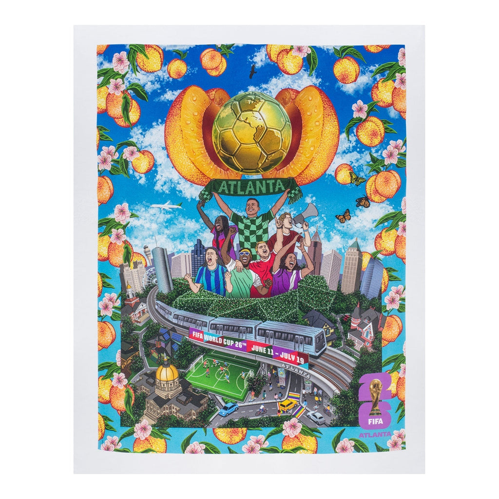 FIFA World Cup 2026™  Atlanta Poster White T-Shirt - Unisex