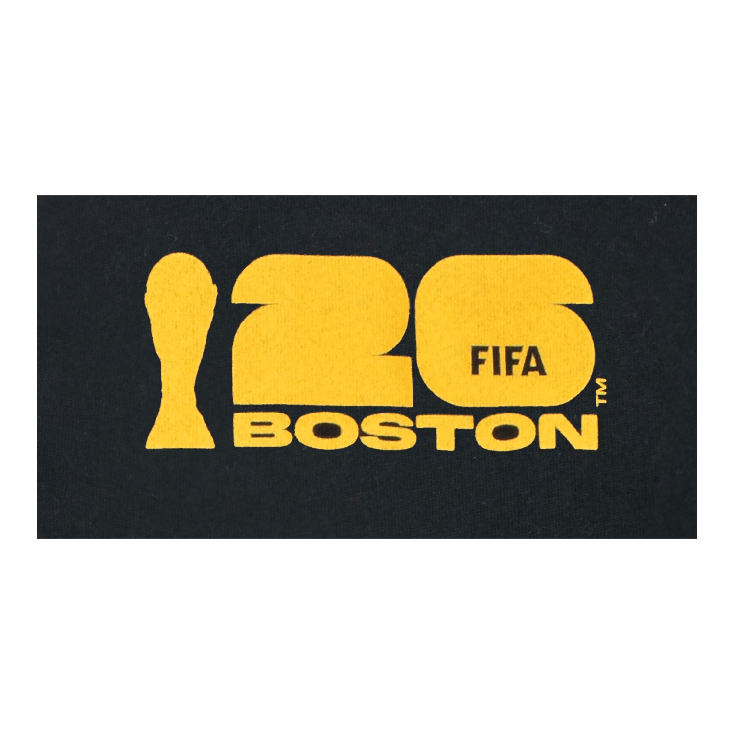 FIFA World Cup 2026™  Boston Poster Black T-Shirt - Unisex