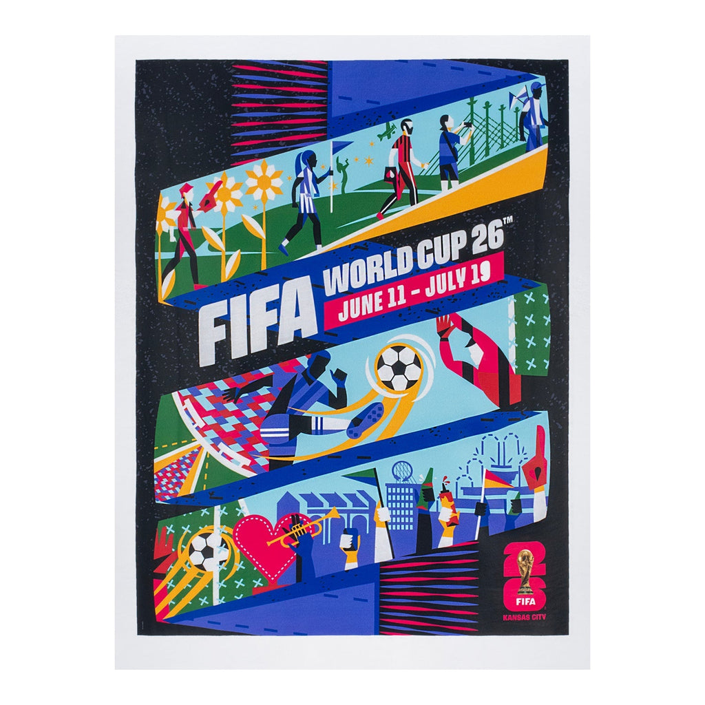 FIFA World Cup 2026™  Kansas City Poster White T-Shirt - Unisex
