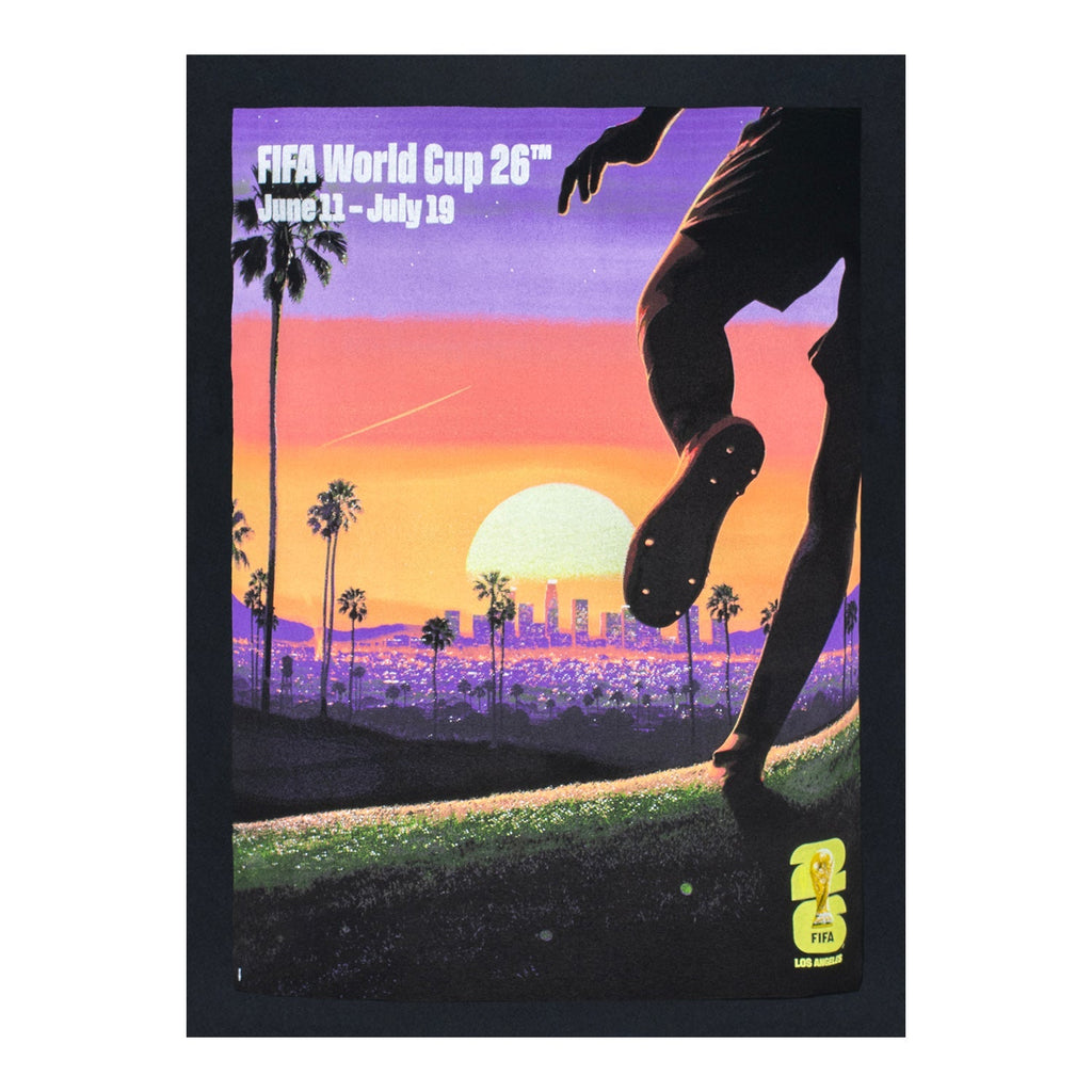 FIFA World Cup 2026™  Los Angeles Poster Black T-Shirt - Unisex