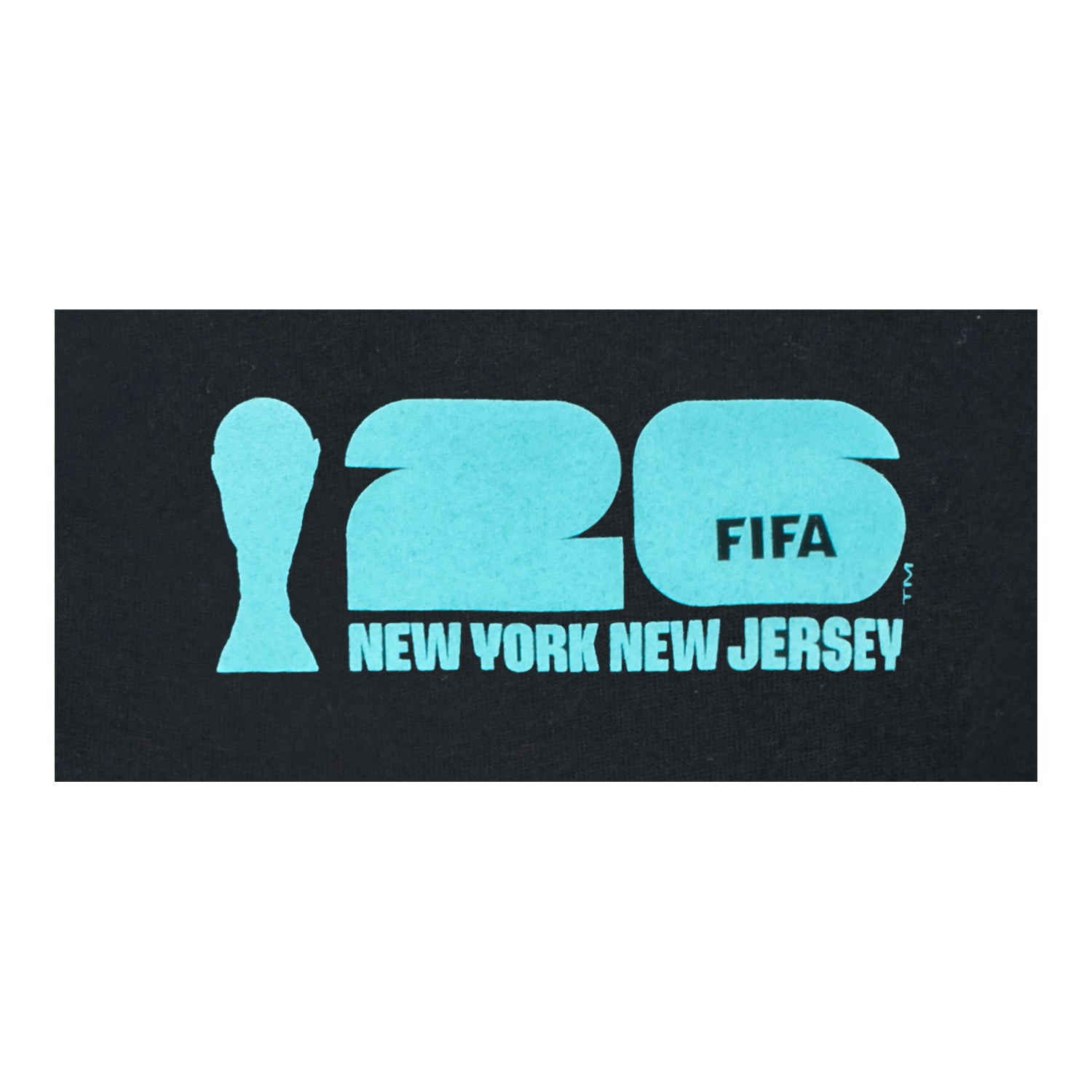 FIFA World Cup 2026™  New York New Jersey Poster Black T-Shirt - Unisex