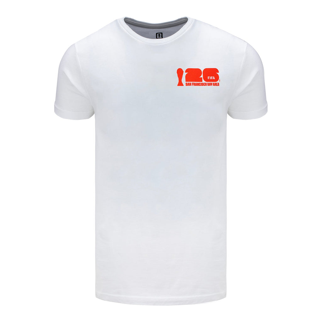 FIFA World Cup 2026™  San Francisco Bay Area Poster White T-Shirt - Unisex
