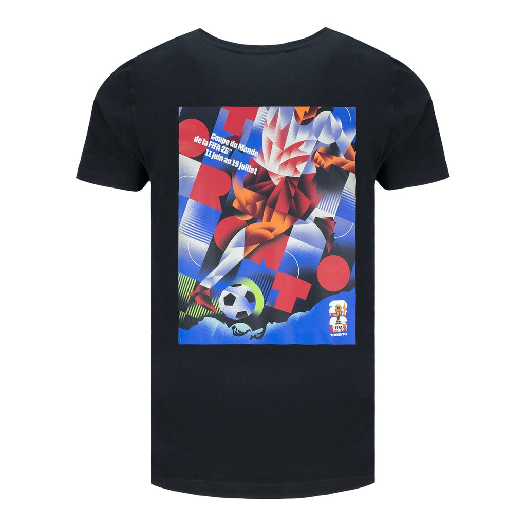 FIFA World Cup 2026™  Toronto Poster Black T-Shirt [FRE] - Unisex