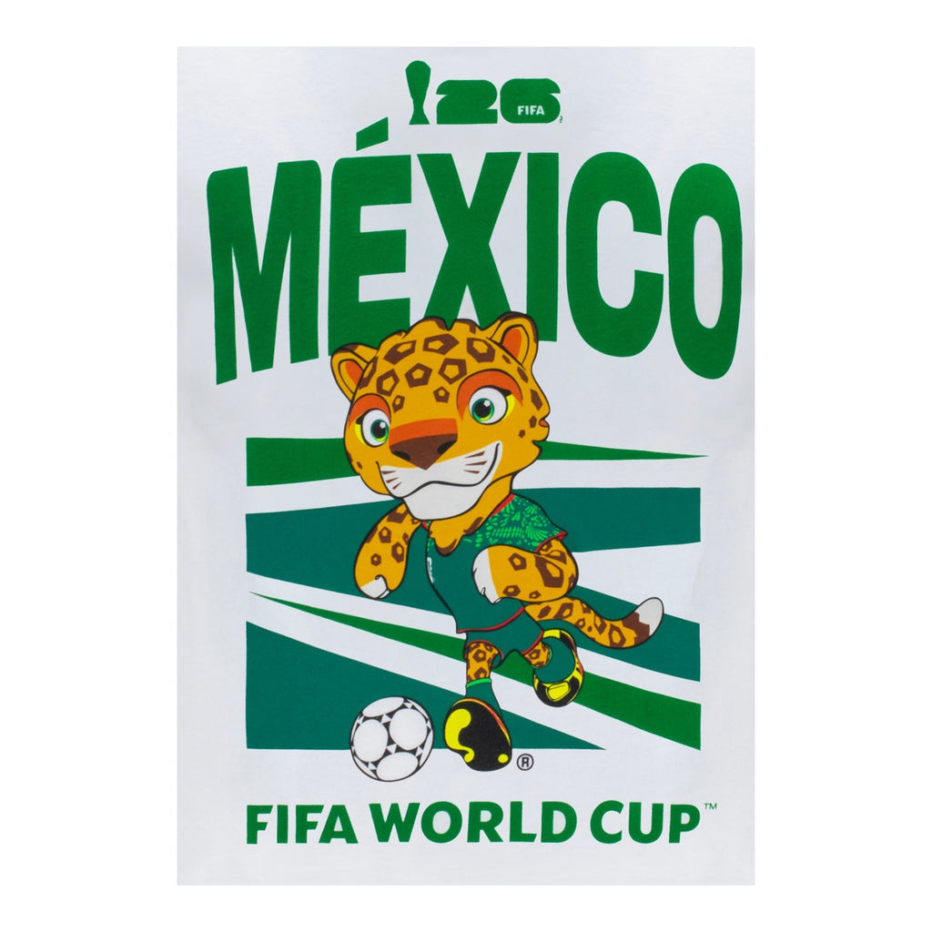 FIFA World Cup 2026™  Mexico Mascot White T-Shirt - Unisex