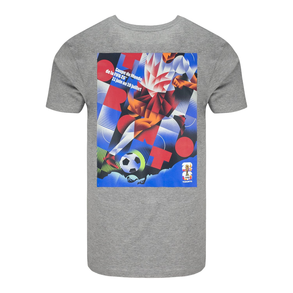 FIFA World Cup 2026™  Toronto Poster Grey T-Shirt [ENG] - Unisex