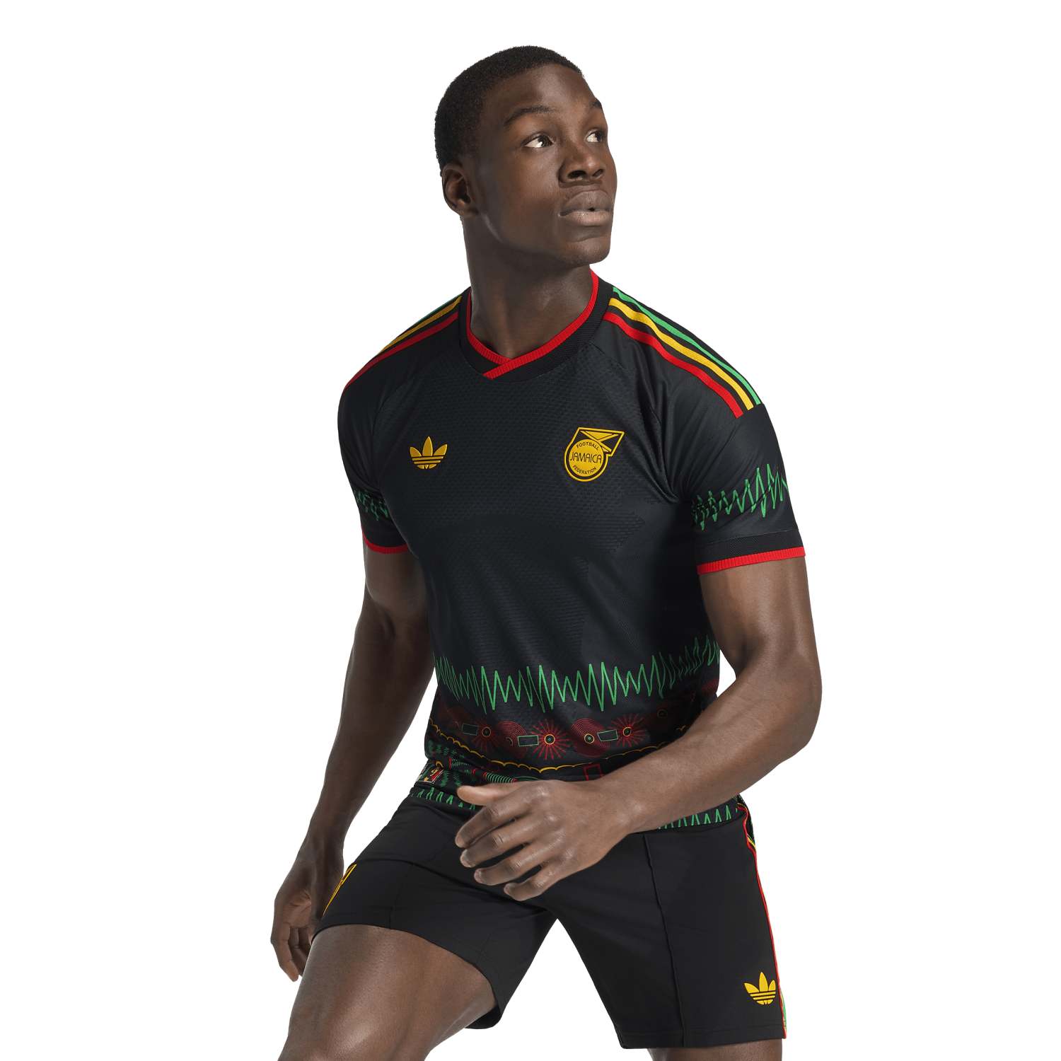 Jamaica 26 Away Authentic Jersey - Men's
