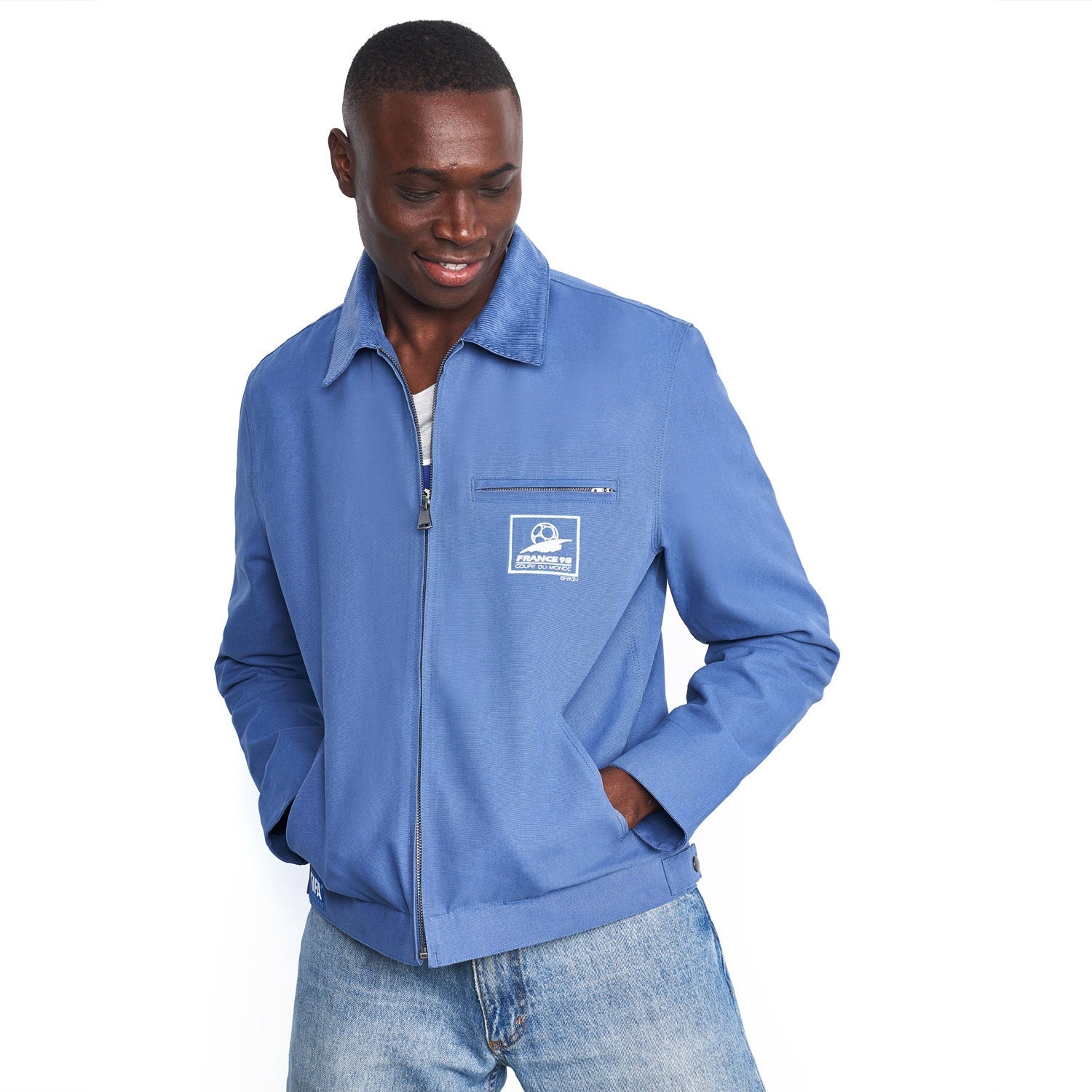 FIFA Classics France '98 Jacket Blue - Men's