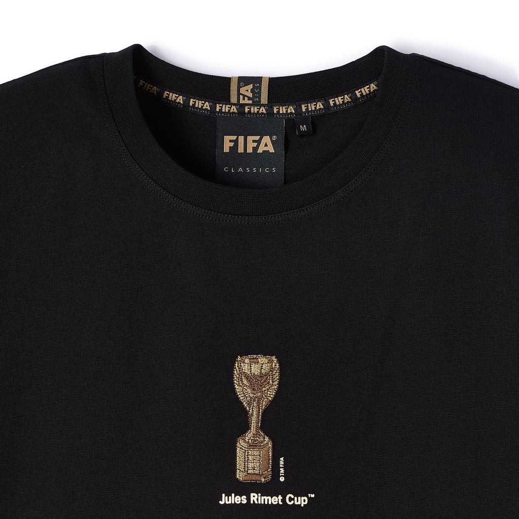 FIFA Classics Premium Jacquard Cuff Jules Rimet Trophy T-Shirt - Unisex