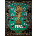 FIFA World Cup 2026™  Mexico Host Country Emblem 3D Wood Art Frame