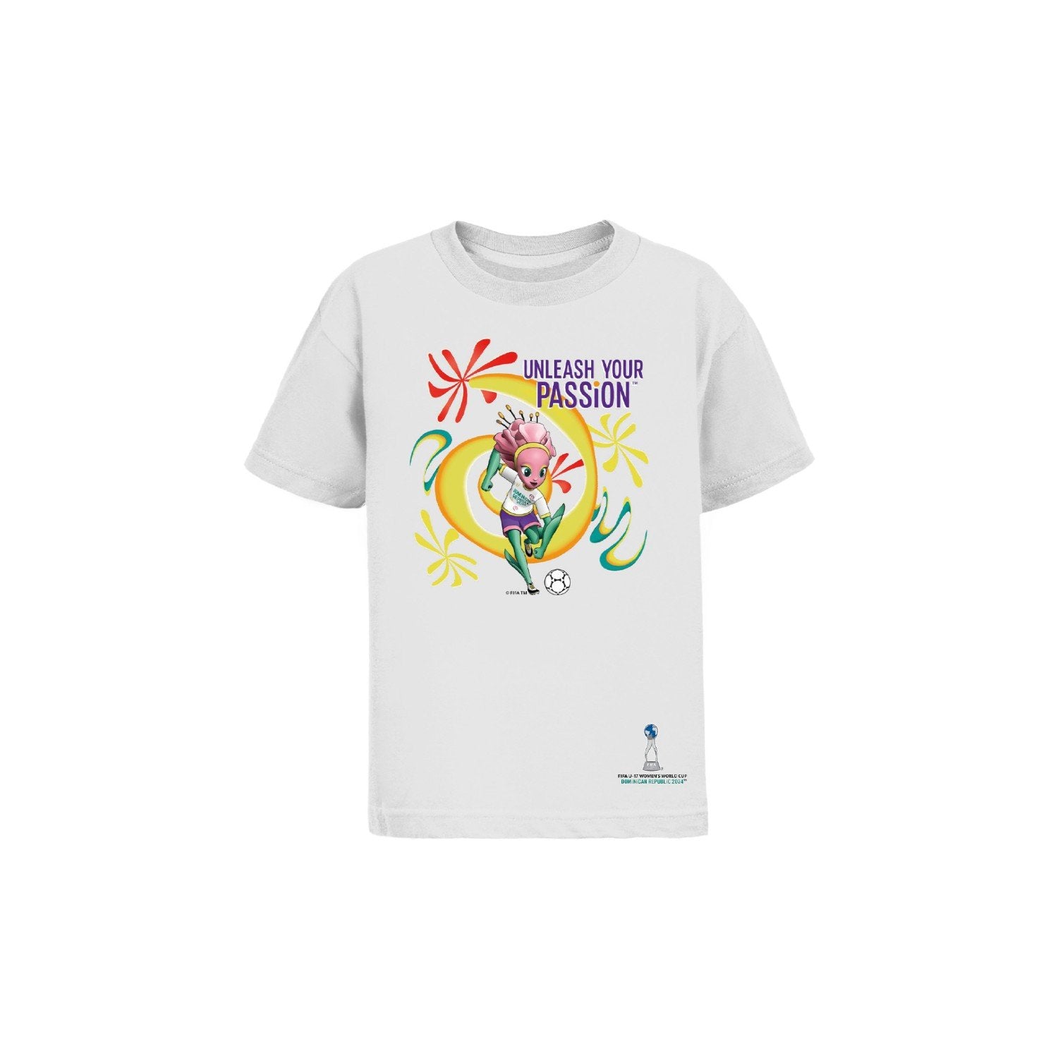 FIFA U-17 Women's World Cup Dominican Republic 2024™  TAN¡Ì?? Mascot T-Shirt - Youth