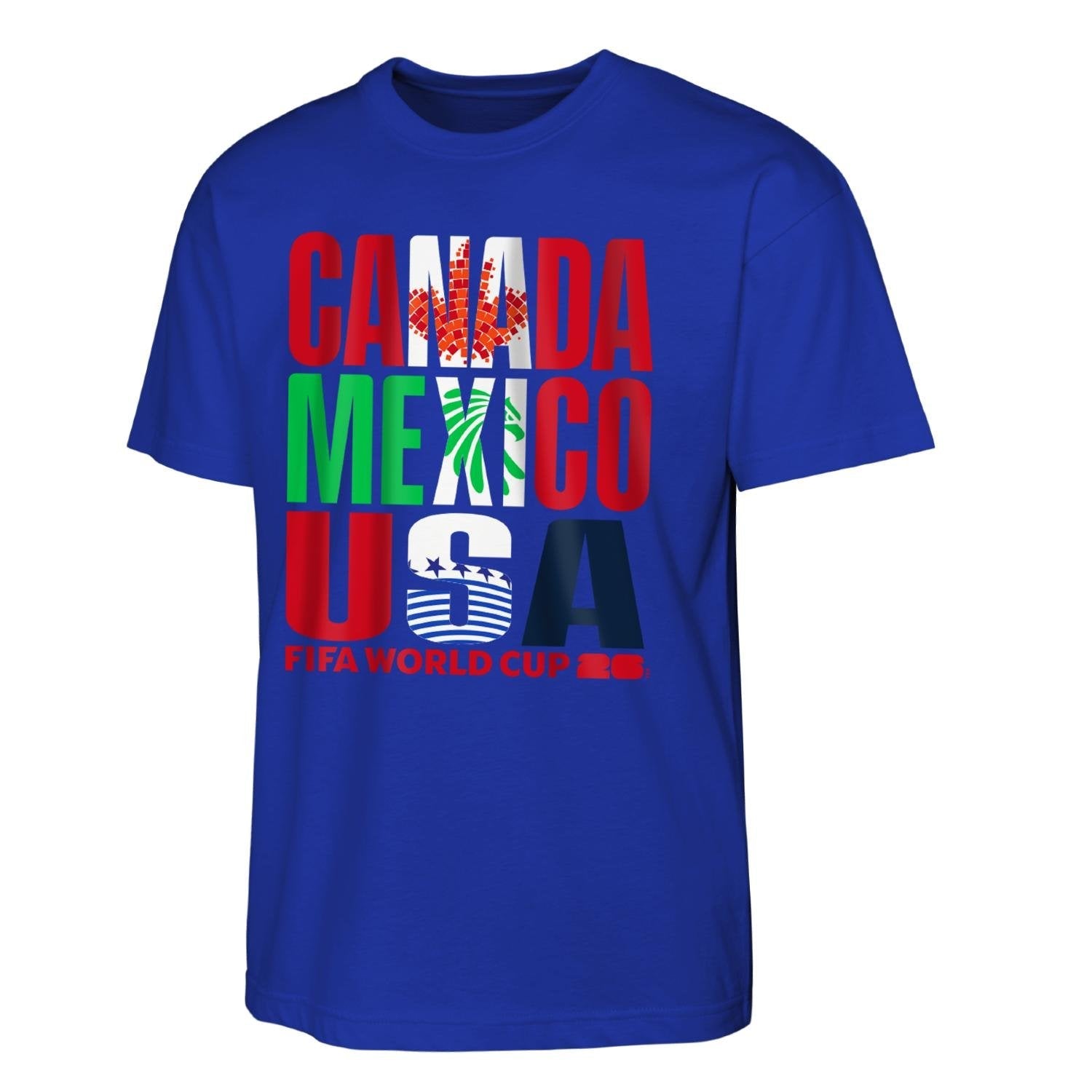 FIFA World Cup 2026™  Tri Country Royal T-Shirt - Unisex