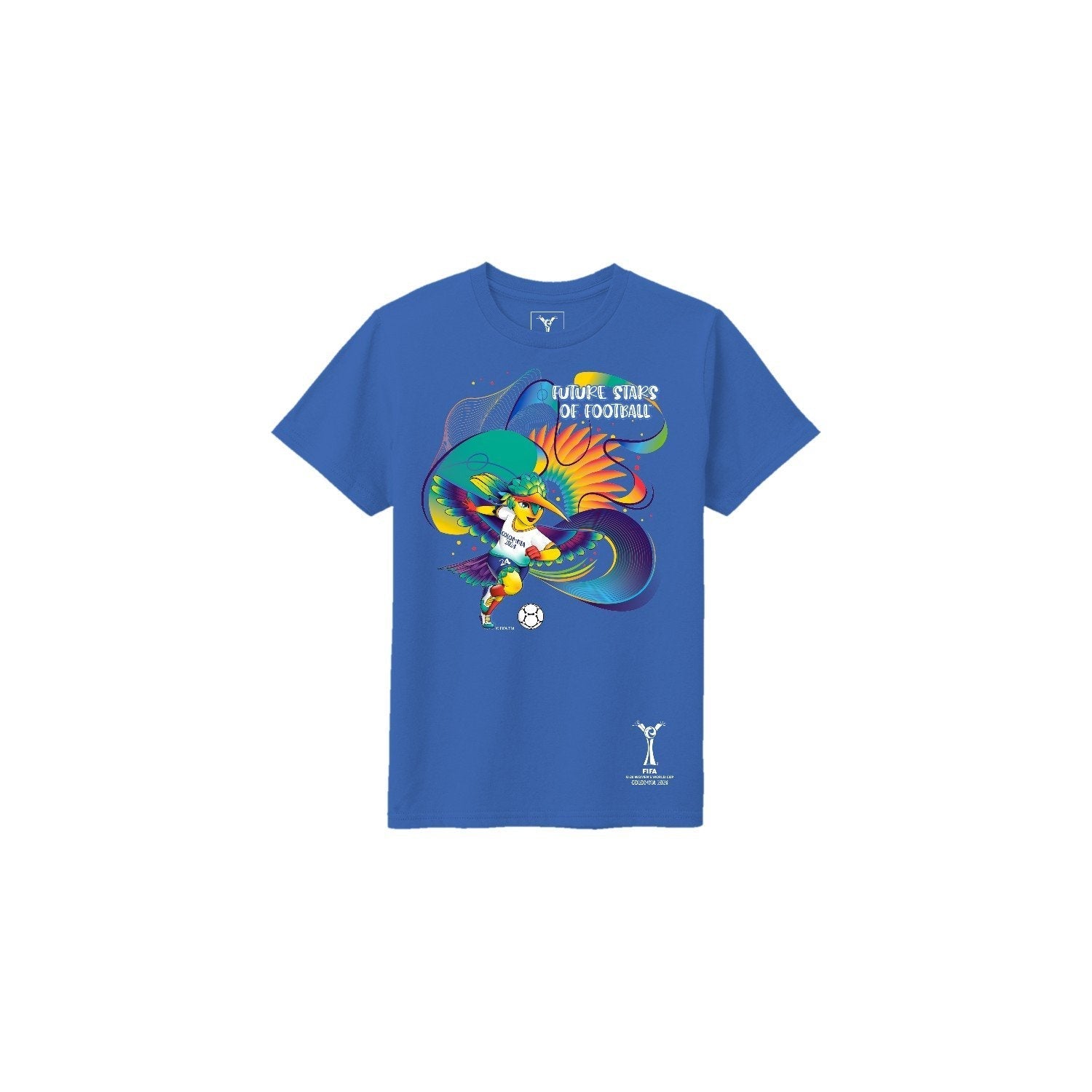 FIFA U-20 Women's World Cup Colombia 2024™  Blue Mascot T-Shirt - Youth