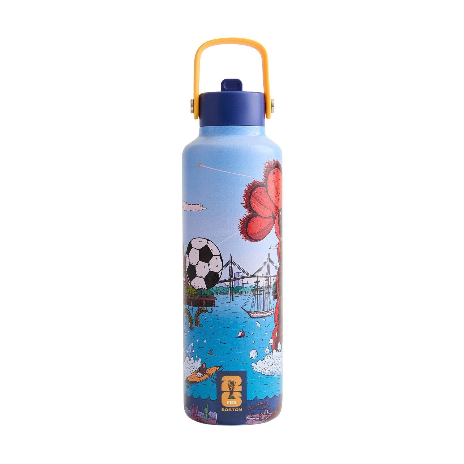 FIFA World Cup 2026™  Boston Poster Water Bottle