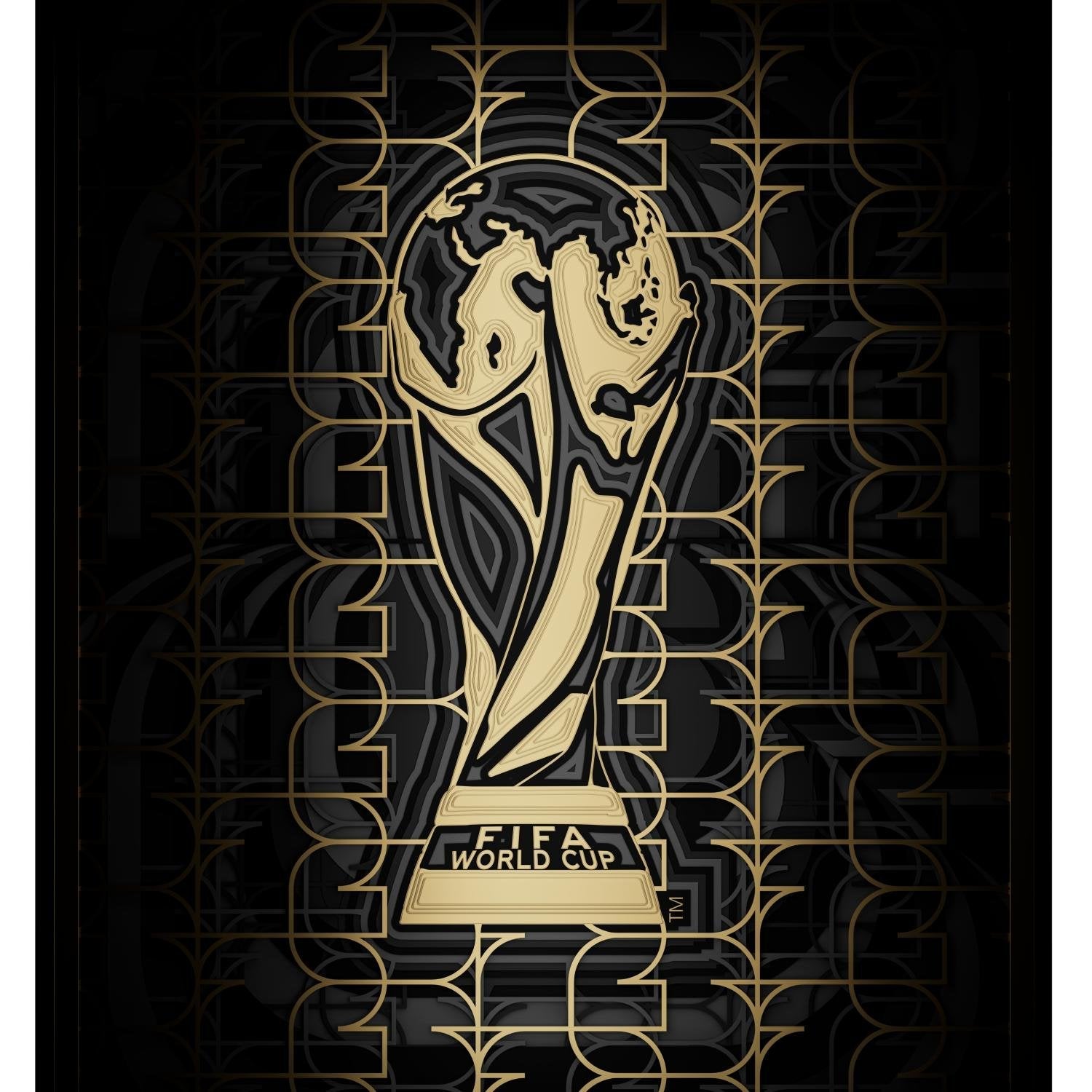 FIFA World Cup 2026™  Emblem 3D Wood Art Frame