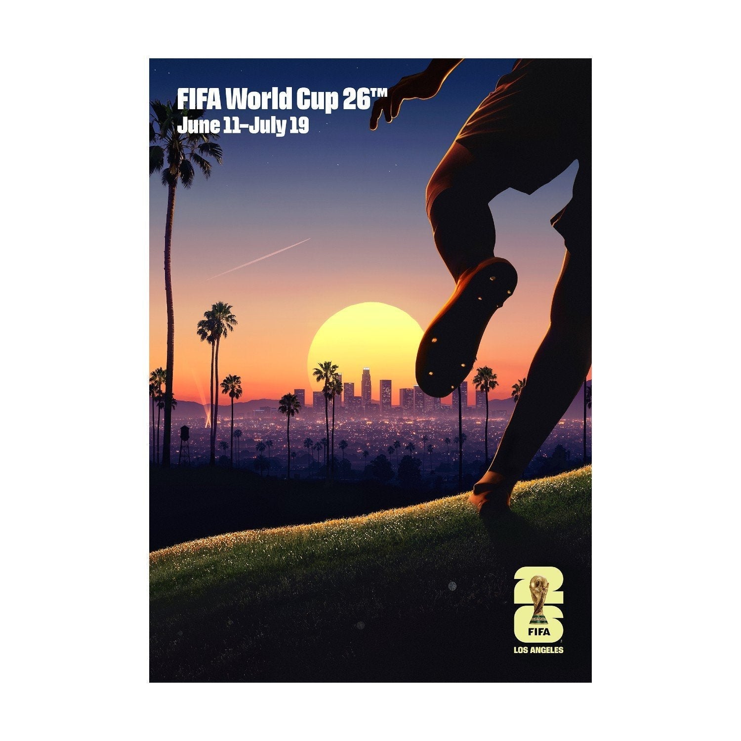 FIFA World Cup 2026™  Los Angeles Host City Poster