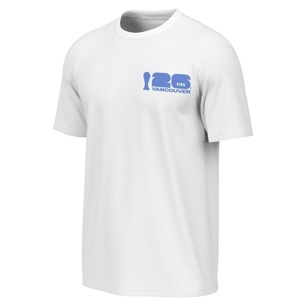 FIFA World Cup 2026™  Vancouver Poster White T-Shirt [FRE] - Unisex