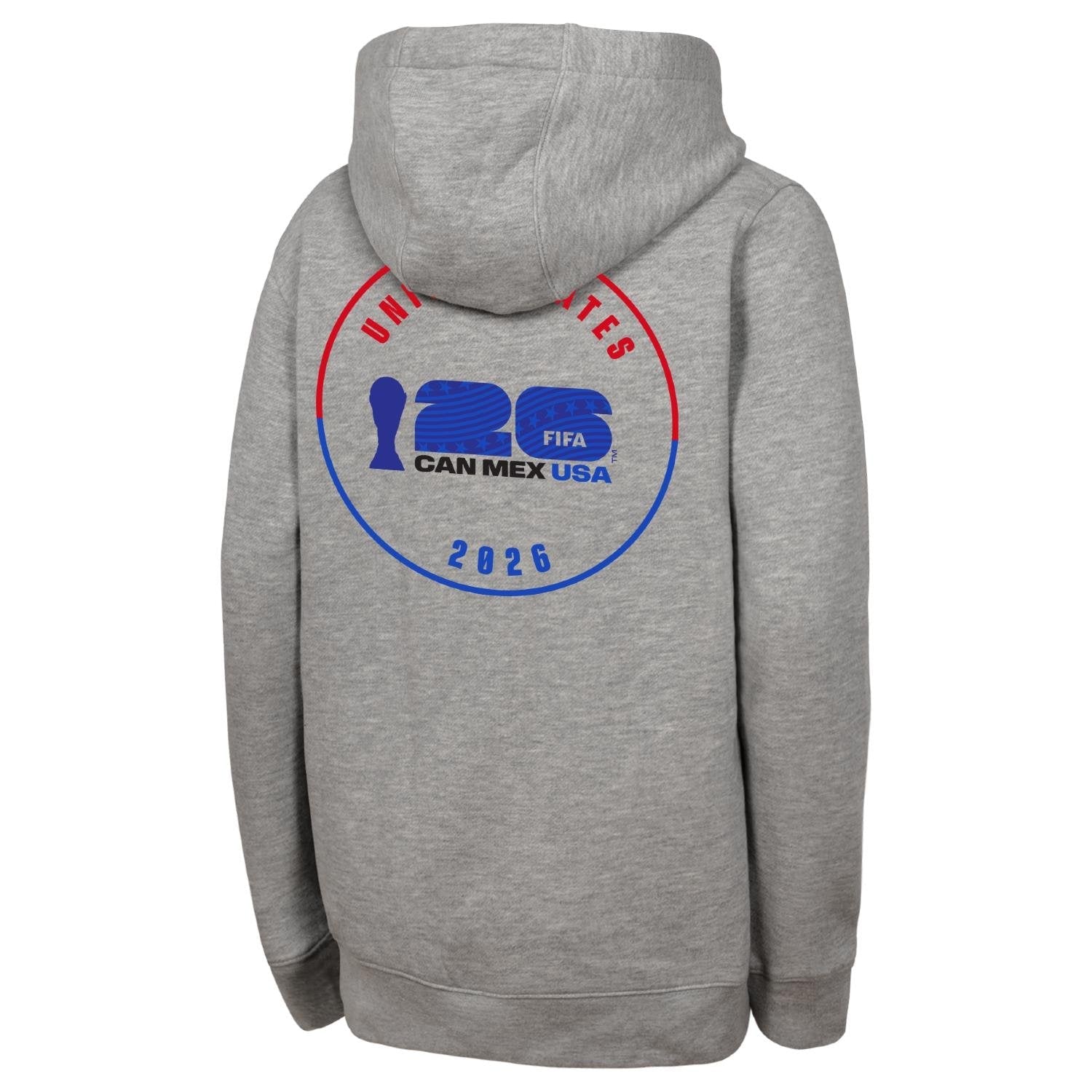 FIFA World Cup 2026™  Host USA Grey Hoodie - Unisex