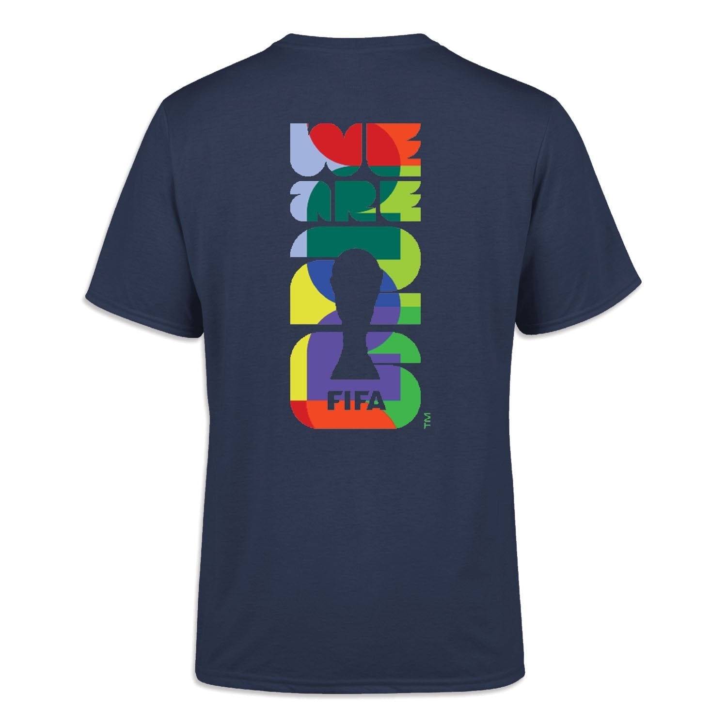 FIFA World Cup 2026™  Vertical Abstract Navy T-Shirt - Unisex