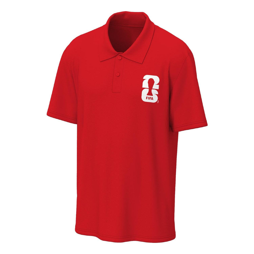 FIFA World Cup 2026™  Emblem Red Polo - Unisex