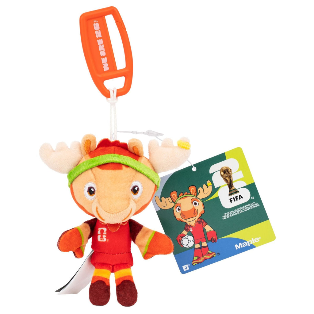 FIFA World Cup 2026™  4in Plush Canada Mascot Keychain