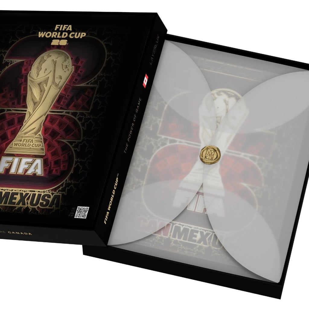 FIFA World Cup 2026™  Canada Host Country Emblem 3D Wood Art Frame