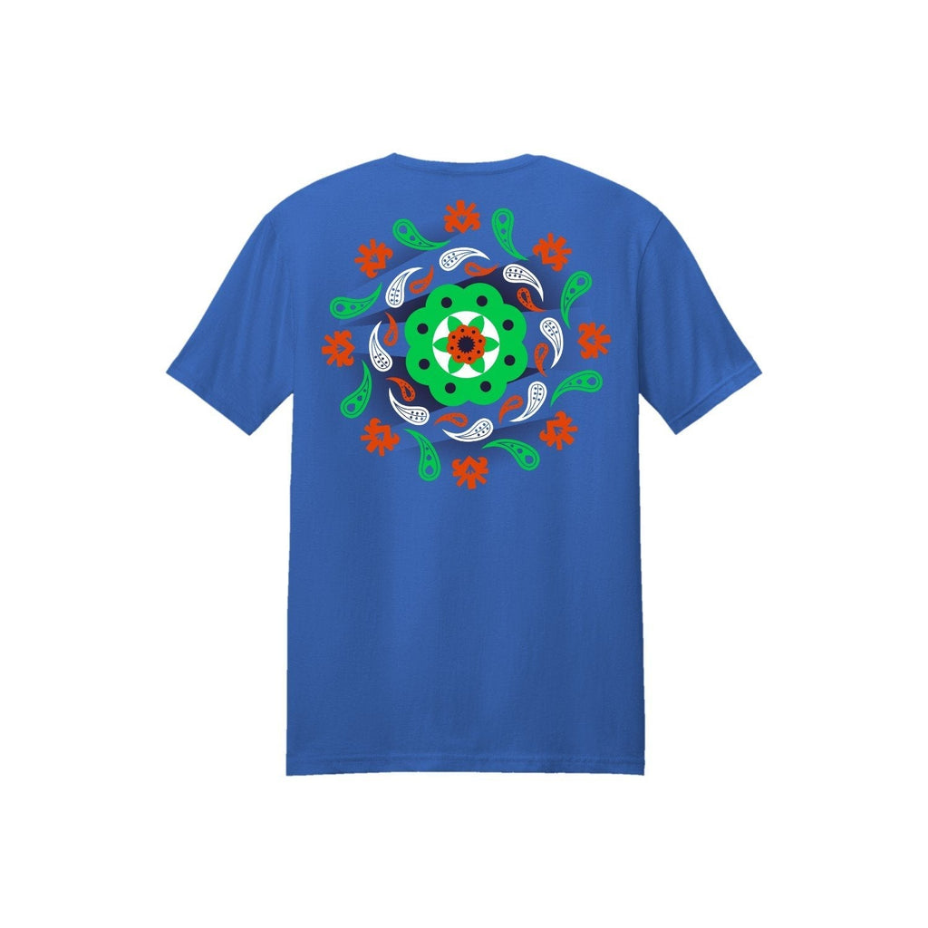 FIFA Futsal World Cup Uzbekistan 2024™  Blue Pepper Floral T-Shirt - Unisex