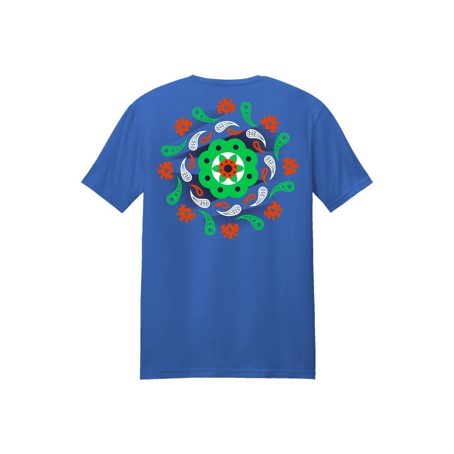FIFA Futsal World Cup Uzbekistan 2024™  Blue Pepper Floral T-Shirt - Unisex