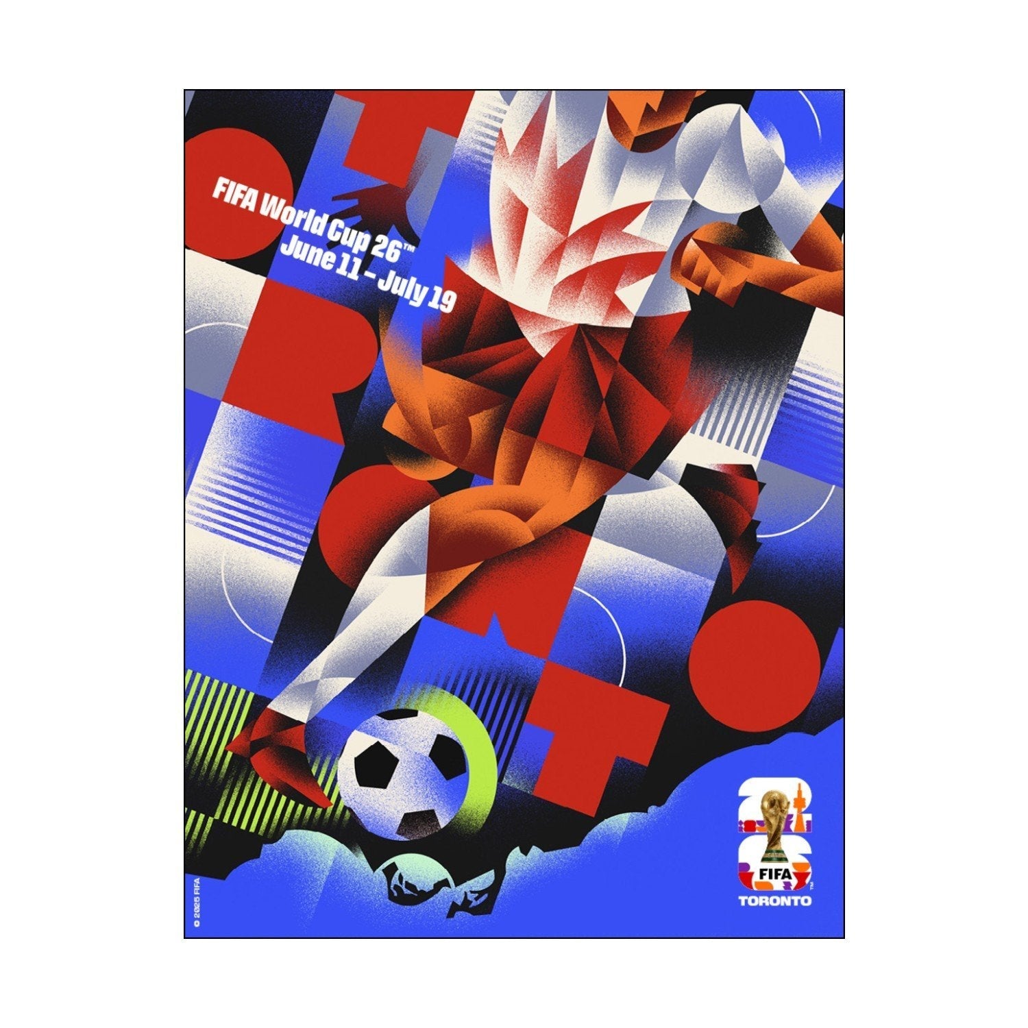 FIFA World Cup 2026™  Toronto Host City Poster
