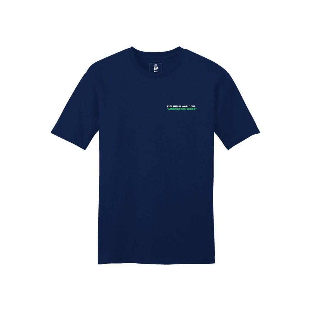 FIFA Futsal World Cup Uzbekistan 2024™  Blue Trophy T-Shirt - Unisex