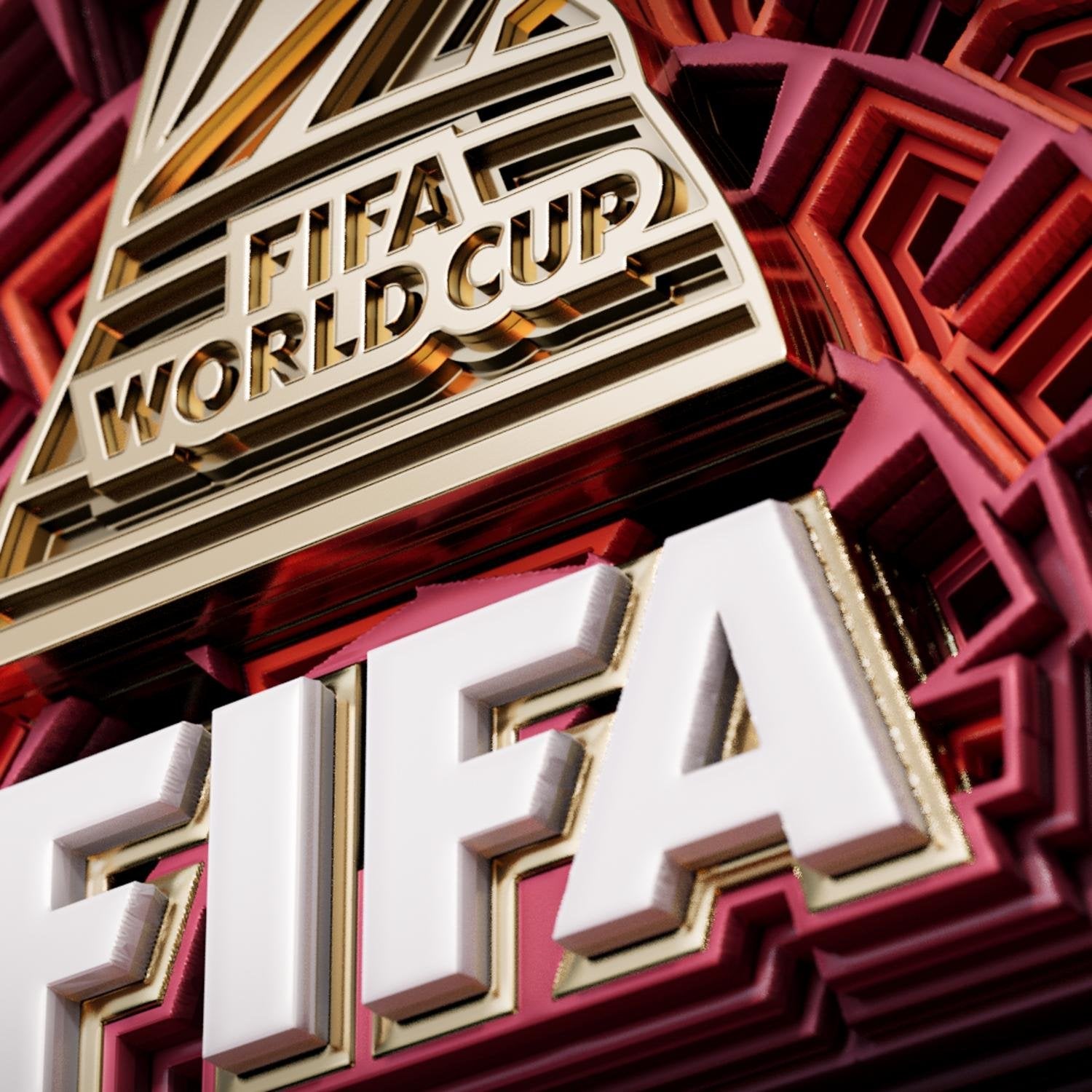 FIFA World Cup 2026™  Canada Host Country Emblem 3D Wood Art Frame