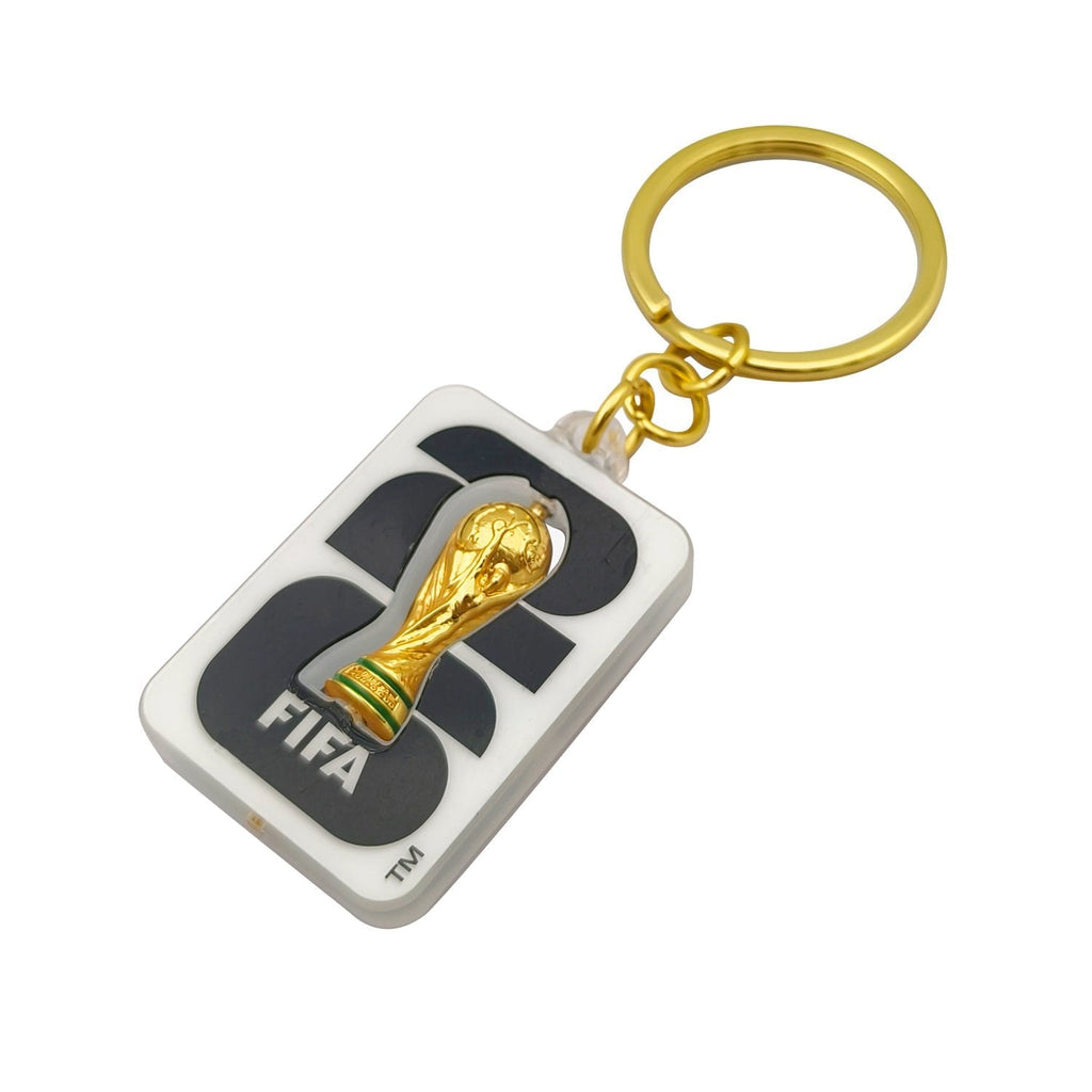 FIFA World Cup 2026™  3D Emblem Trophy Rotating Keychain