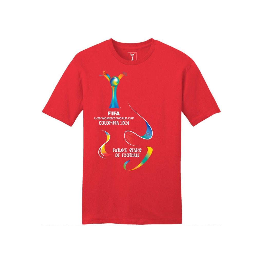 FIFA U-20 Women's World Cup Colombia 2024™  Red Graphic Flow T-Shirt - Unisex