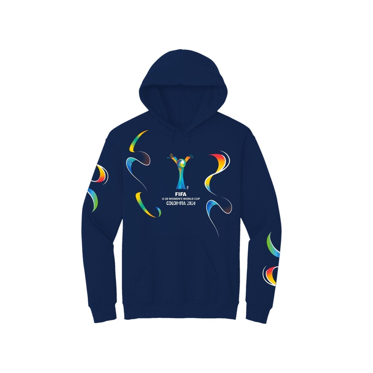 FIFA U-20 Women's World Cup Colombia 2024™  Blue Trophy Graphic Hoodie - Unisex