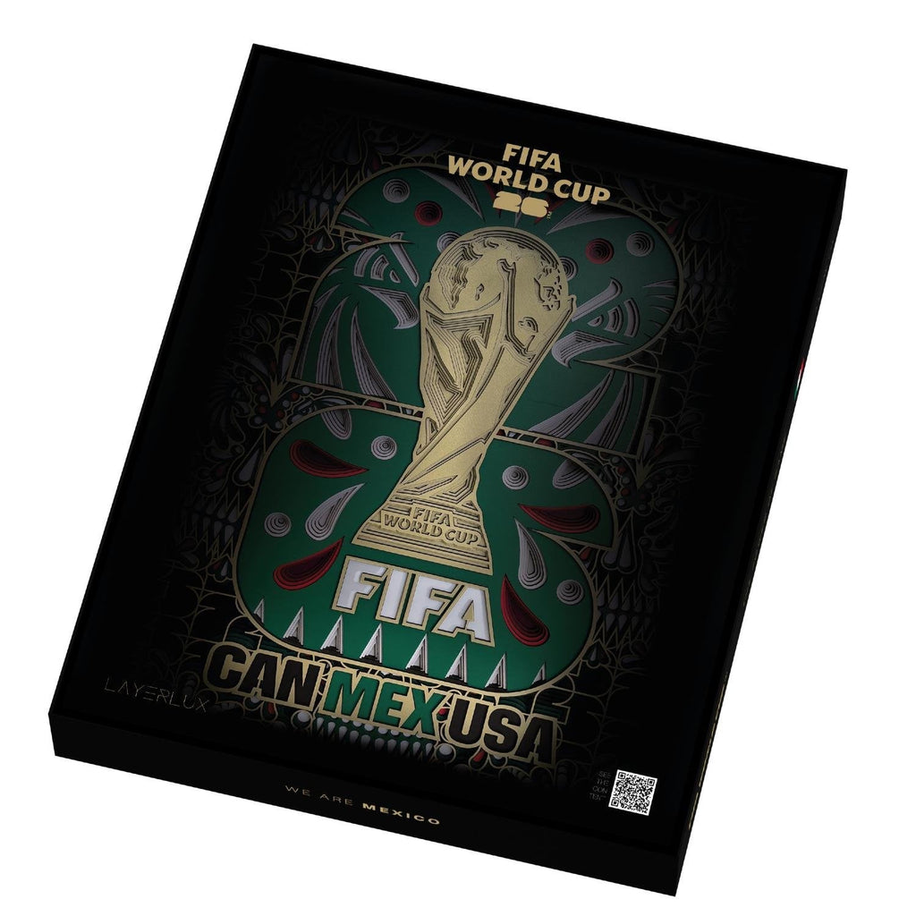 FIFA World Cup 2026™  Mexico Host Country Emblem 3D Wood Art Frame