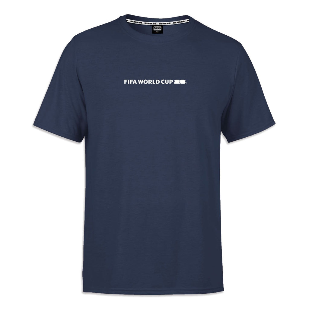 FIFA World Cup 2026™  Vertical Abstract Navy T-Shirt - Unisex