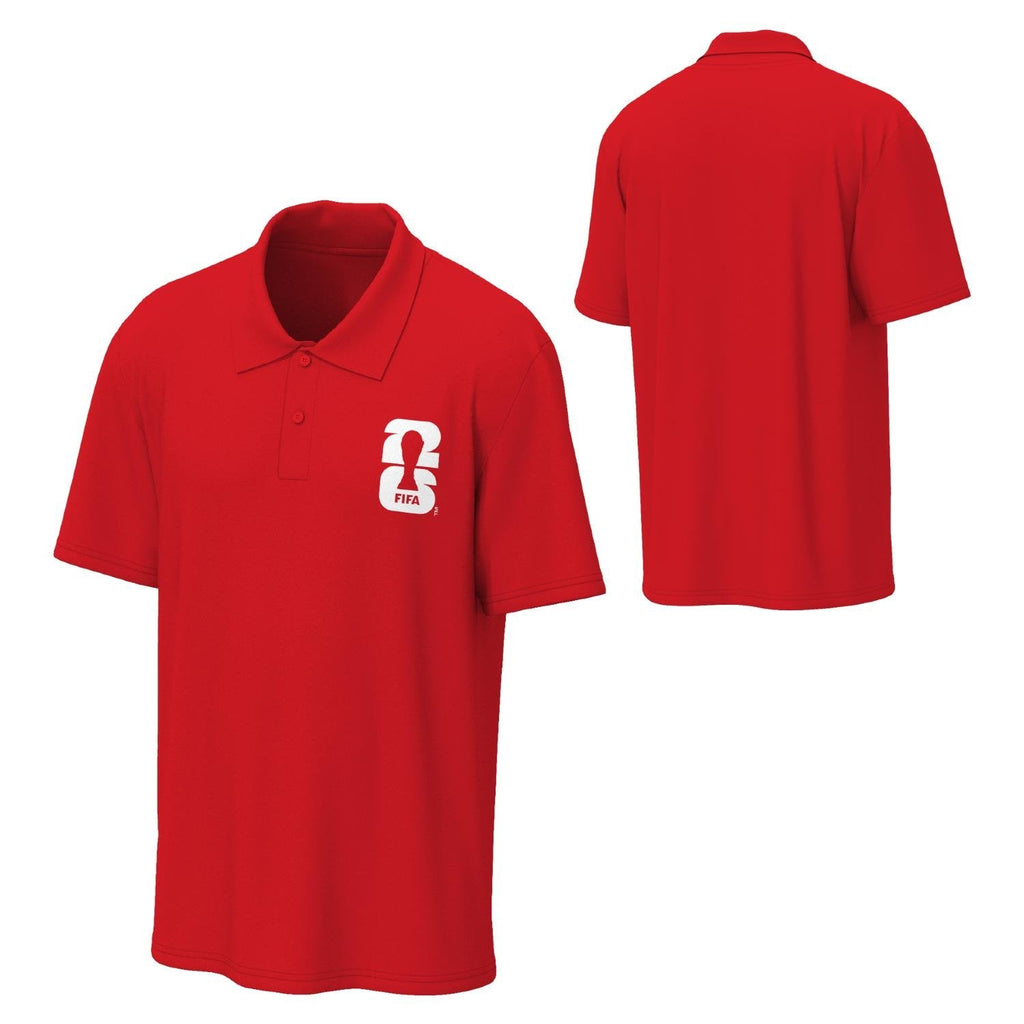FIFA World Cup 2026™  Emblem Red Polo - Unisex