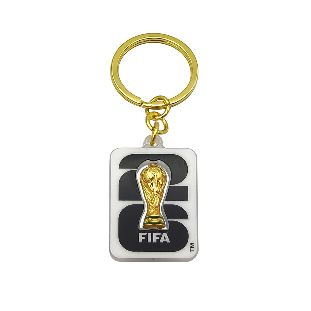 FIFA World Cup 2026™  3D Emblem Trophy Rotating Keychain