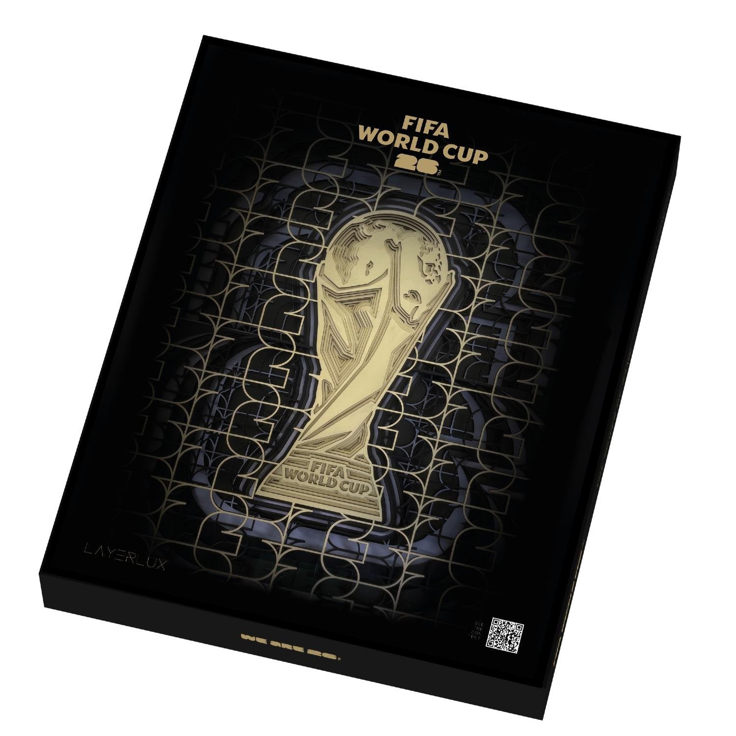 FIFA World Cup 2026™  Emblem 3D Wood Art Frame