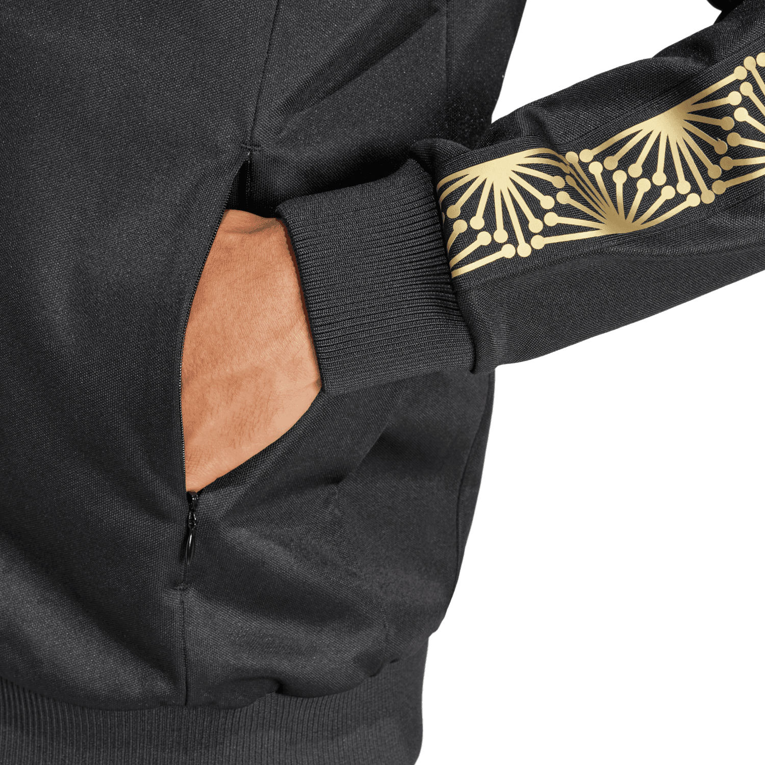 Mexico Gold Tracksuit Top - Men's
