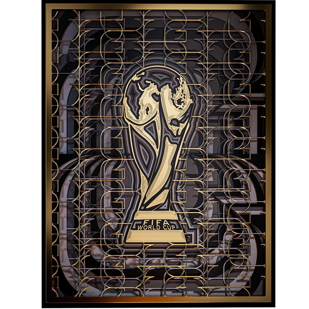 FIFA World Cup 2026™  Emblem 3D Wood Art Frame