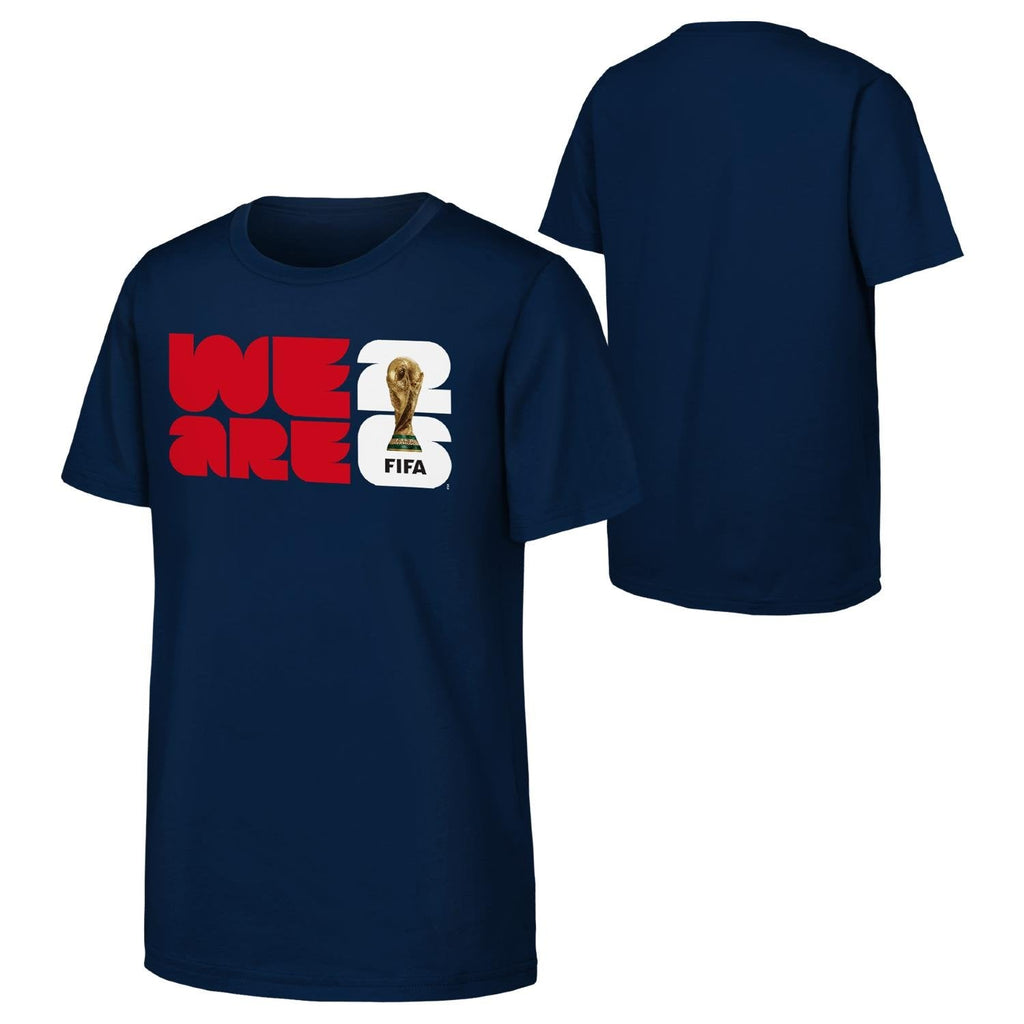 FIFA World Cup 2026™  'We Are' 2026™ Emblem Navy T-Shirt - Youth