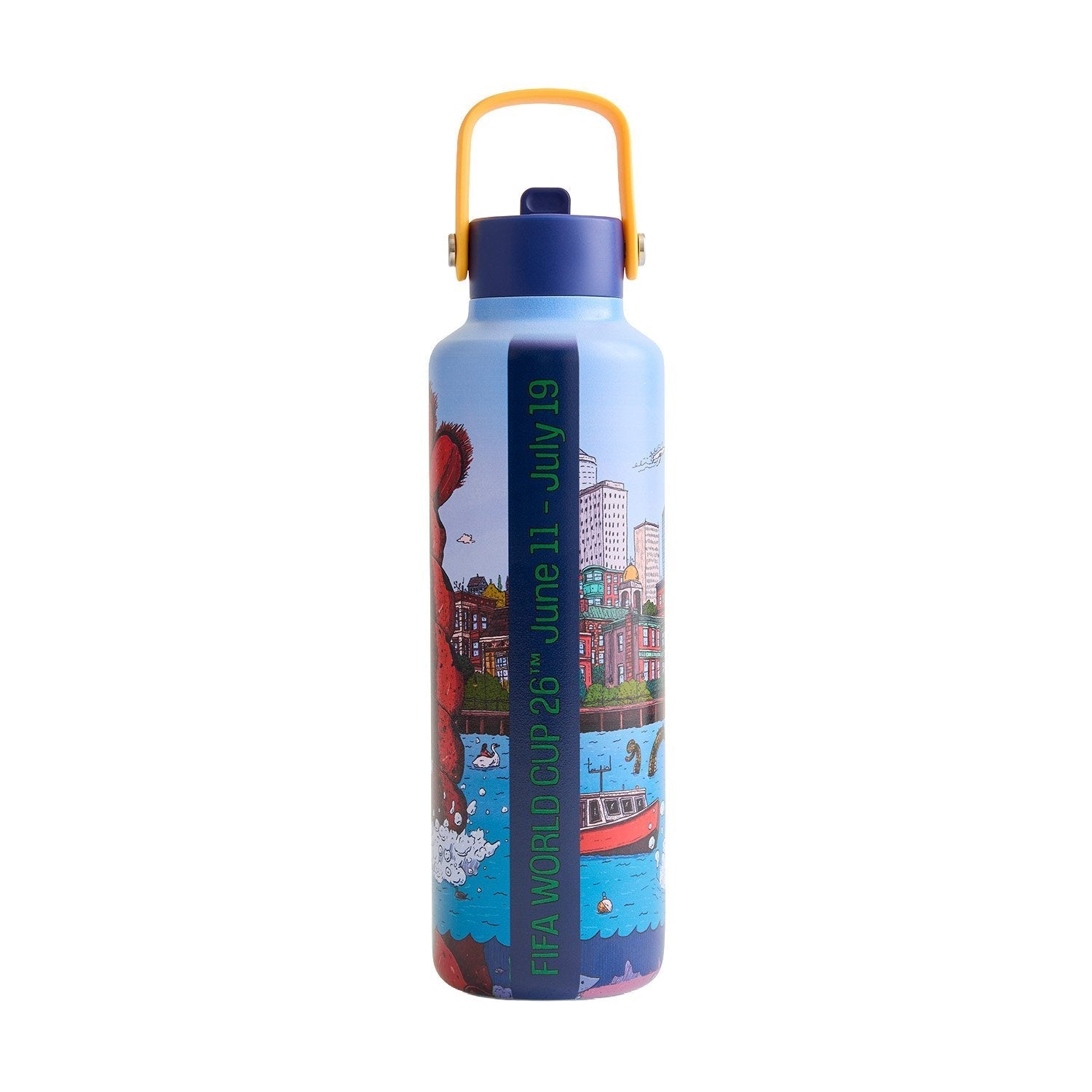 FIFA World Cup 2026™  Boston Poster Water Bottle