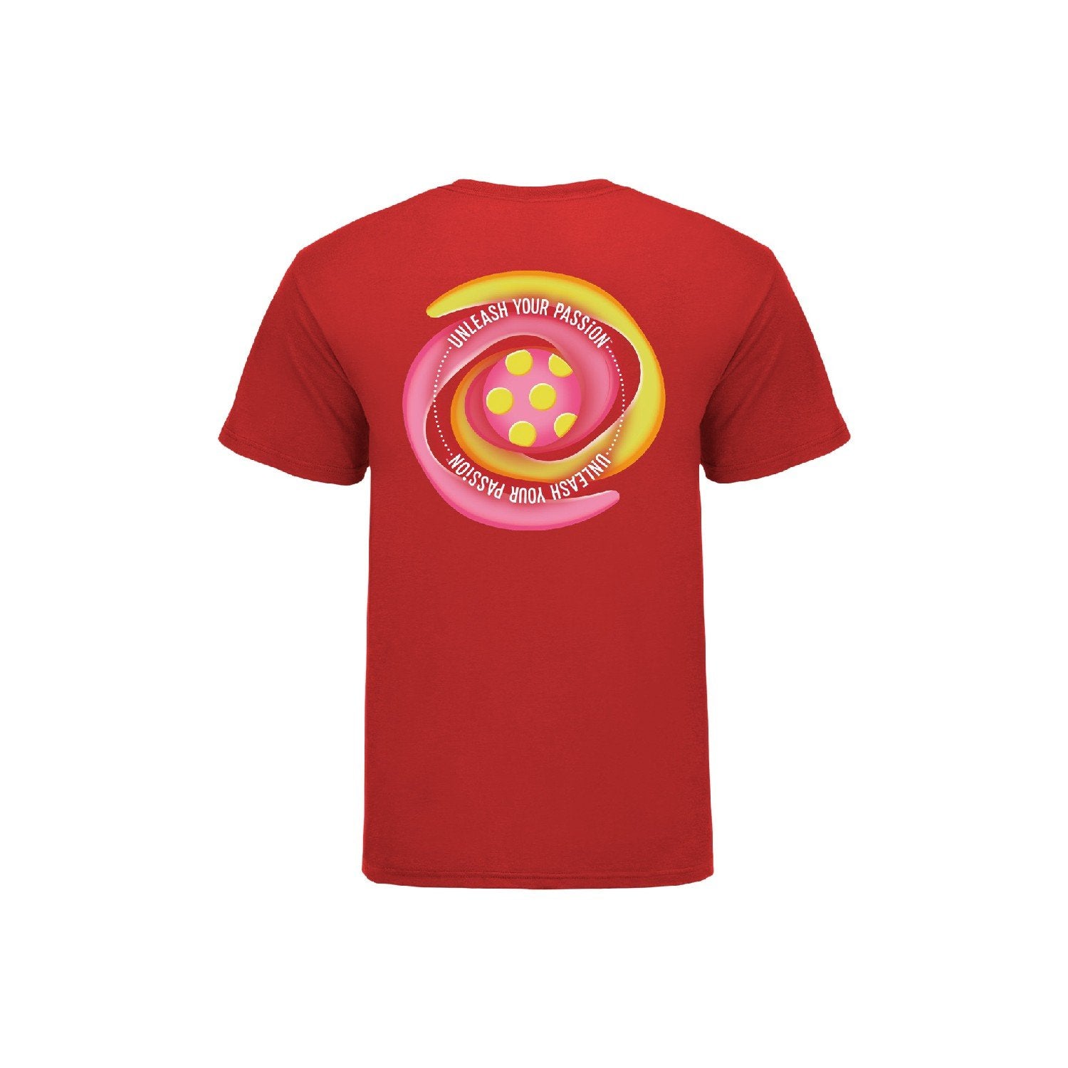 FIFA U-17 Women's World Cup Dominican Republic 2024™  Red Football Swirl T-Shirt - Men's
