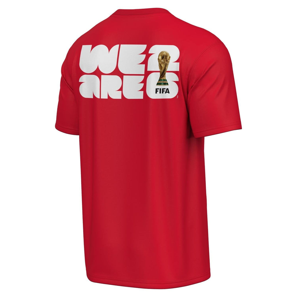 FIFA World Cup 2026™  'We Are' 2026™ Red T-Shirt - Unisex